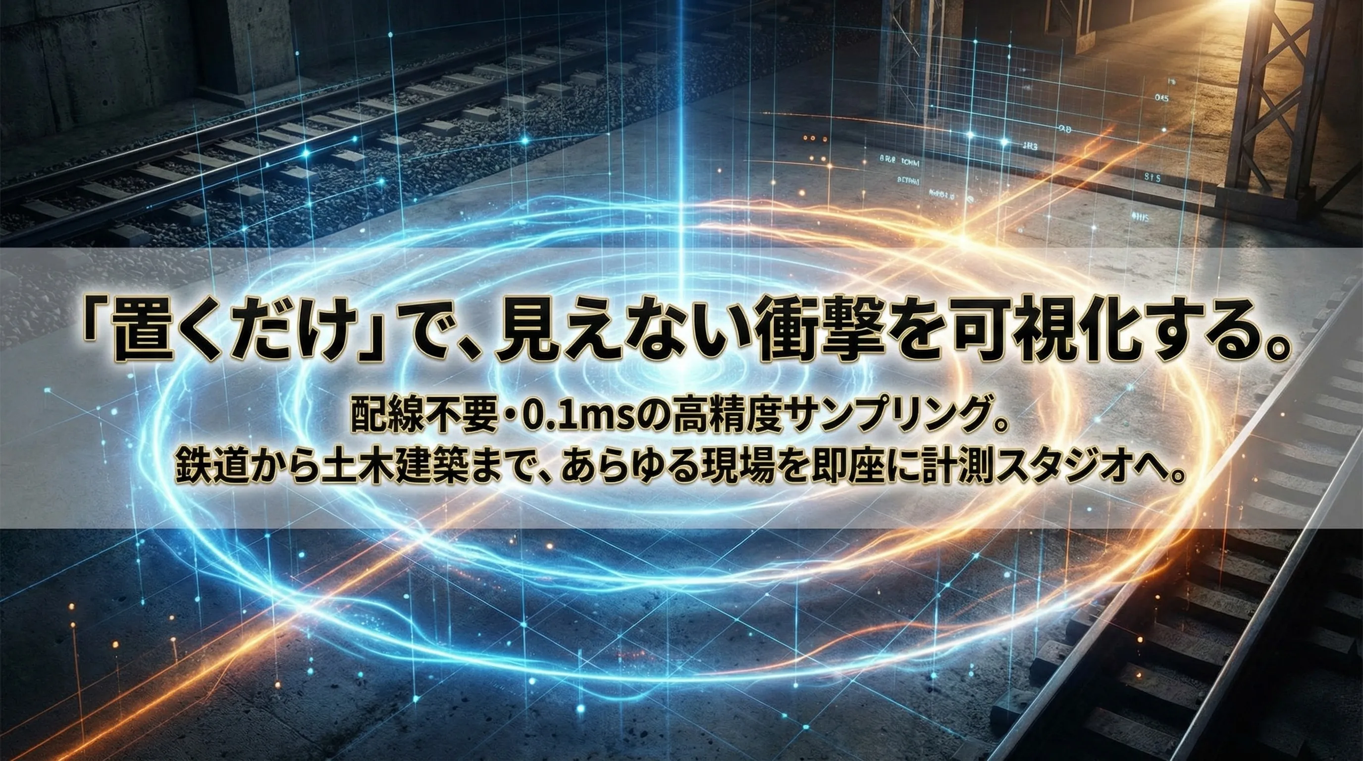 振動衝撃・角速度 簡易計測システム